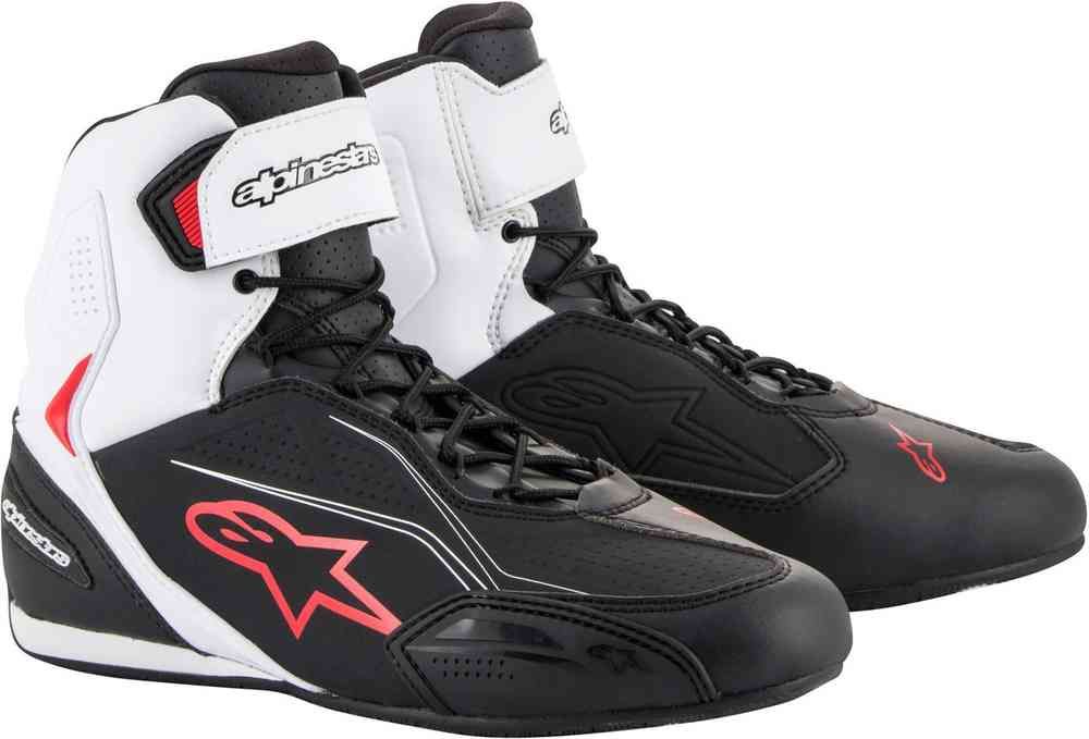 Alpinestars Faster -3 Black/White/Red Shoes  : Delivery in 10 Days